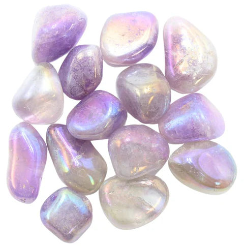 Angel Aura Amethyst (Tumbled)