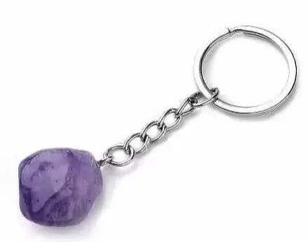 Crystal Keychain (Amethyst)