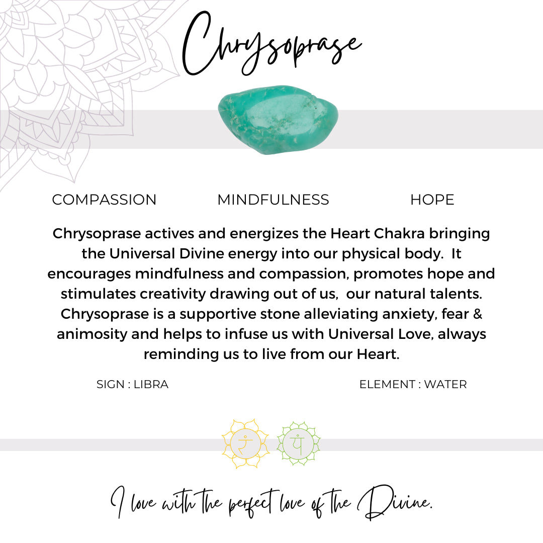 Chrysoprase (Tumbled)