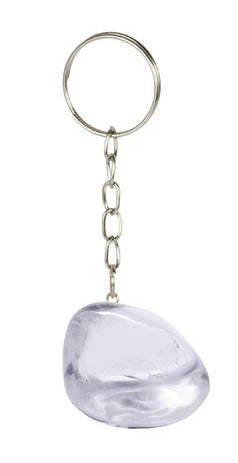 Crystal Keychain (Clear Quartz)