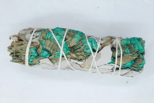 White Sage & Turquoise Sinuata (Small)